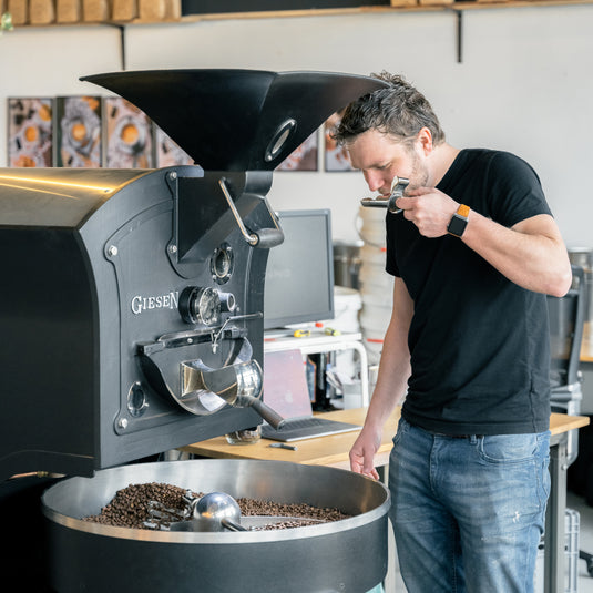Koffie uit onze Amersfoortse branderij